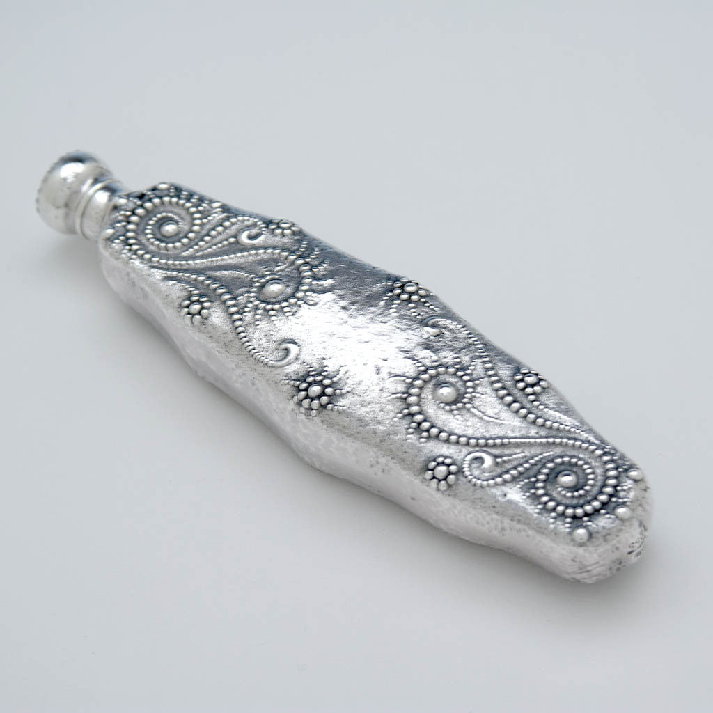 Whiting Antique Sterling Silver Perfume design attributed to Charles Osborne, New York, c. 1883