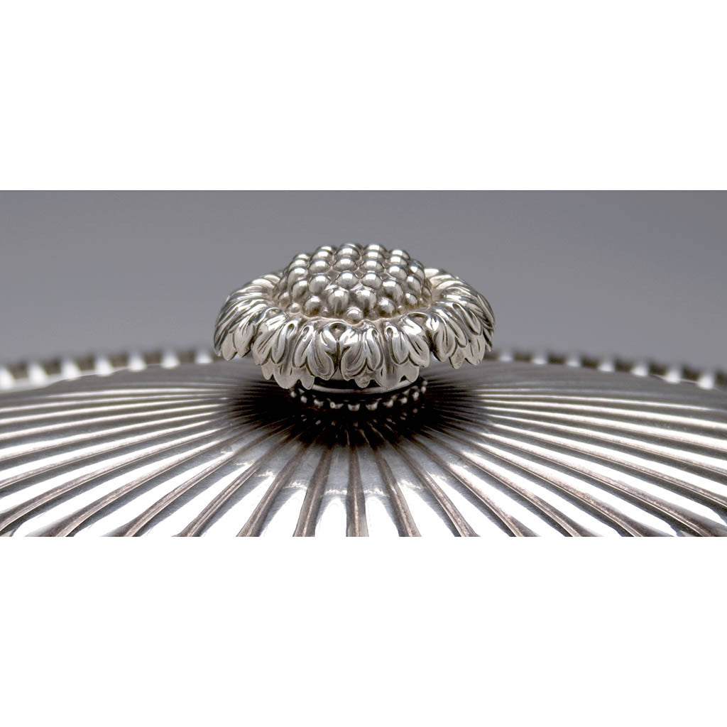 Finial on the Antique Sheffield Plate Covered Tureen on Stand, c. 1805-10