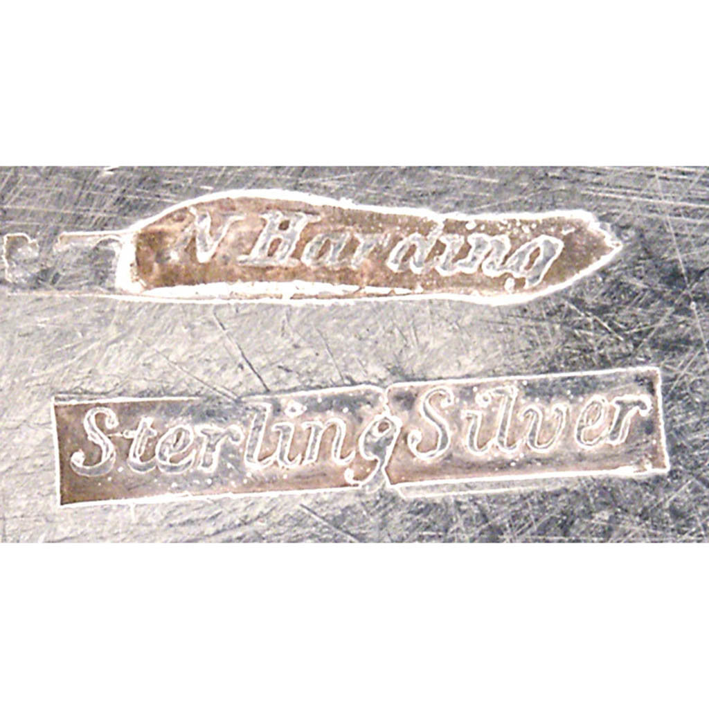 Marks on Newell Harding Antique Sterling Silver Coffee Pot, Boston, c. 1840&#39;s