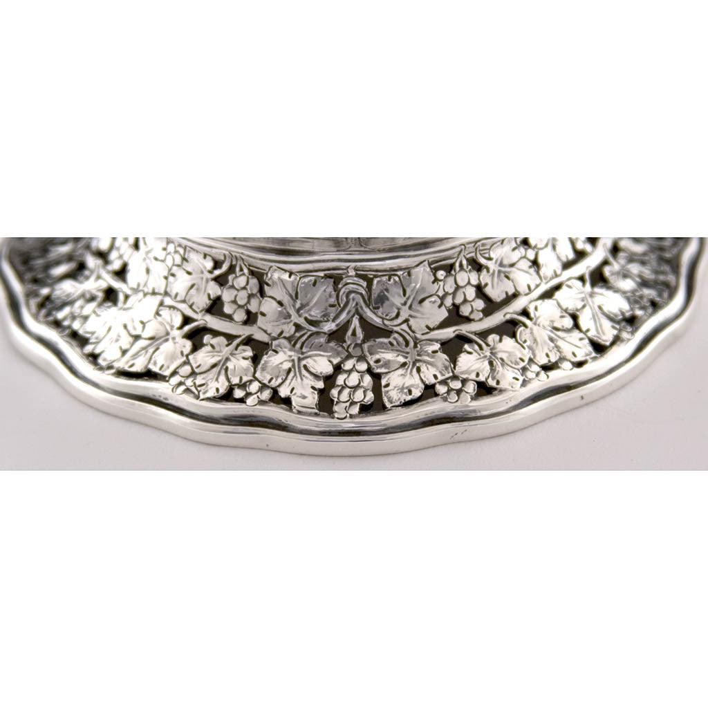 Base to Arthur Stone Arts &amp; Crafts Sterling Silver Bowl, Gardner, Mass, c. 1918