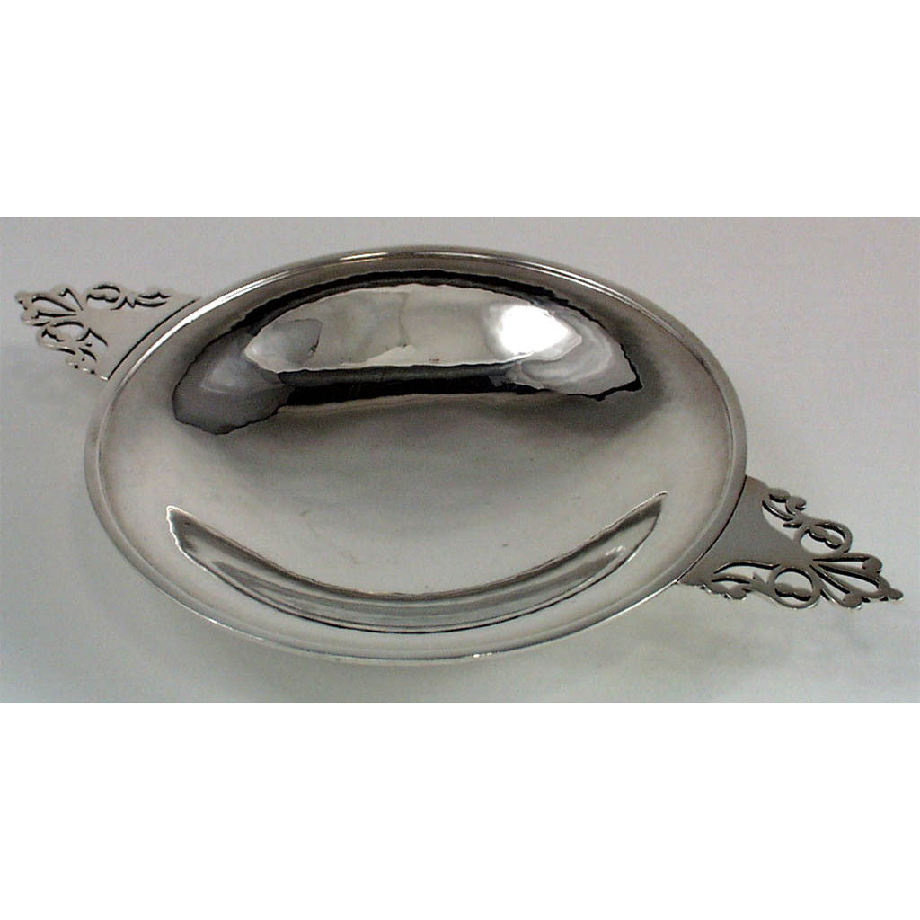 Frans Gyllenberg and Alfred Swanson Arts &amp; Crafts Silver Sandwich Tray, Boston, c. late 1920&#39;s