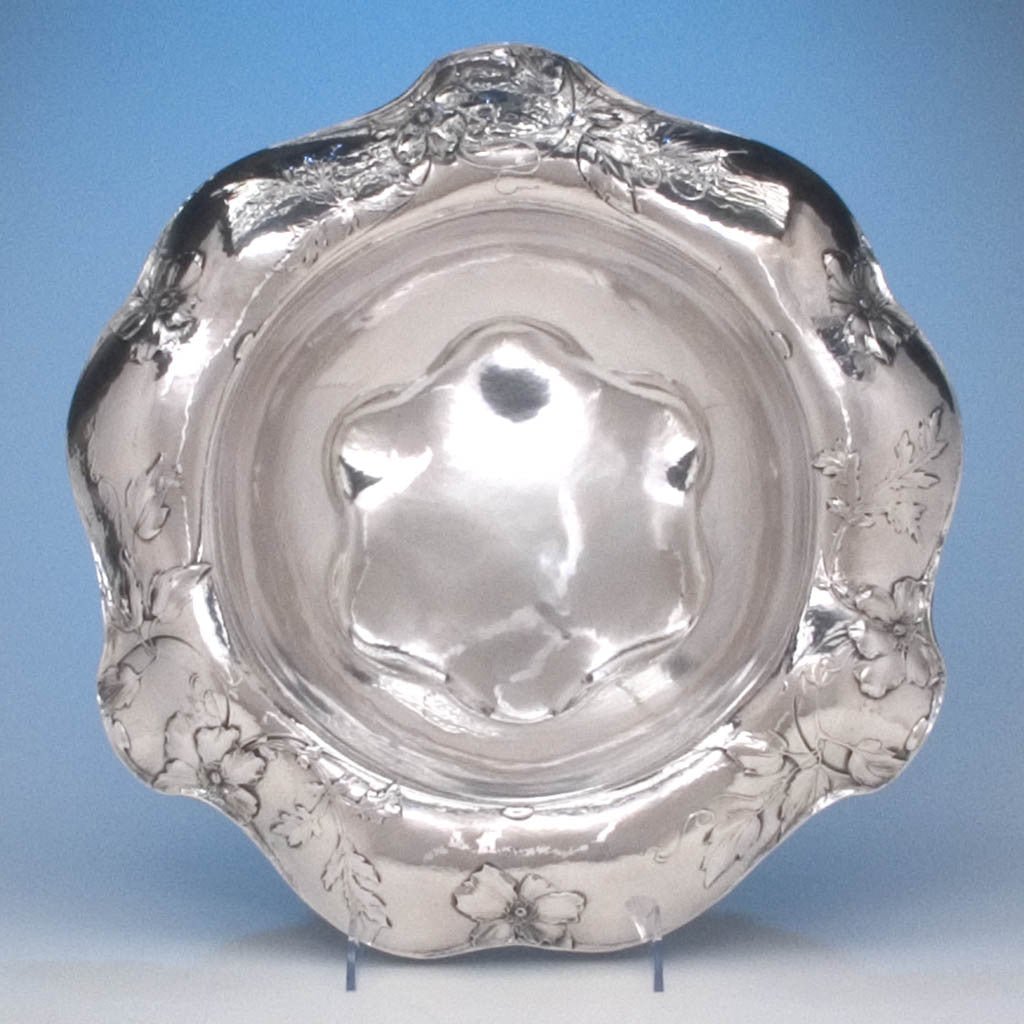 Gorham Martelé .9584 Silver Centerpiece Bowl or 'Fern Dish', Providence, RI, 1912