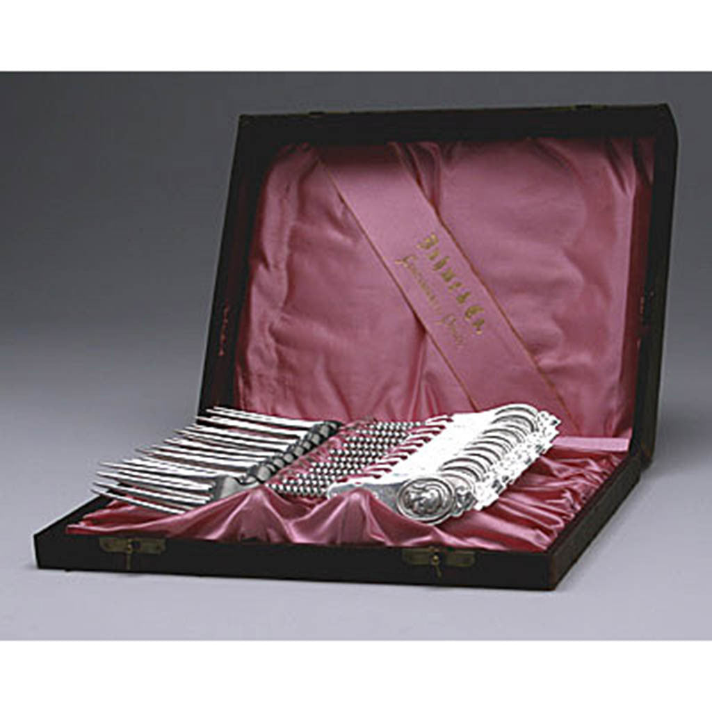 Duhme & Co. Coin Silver Dinner Forks - set of 12, Cincinnati, OH, c. 1870