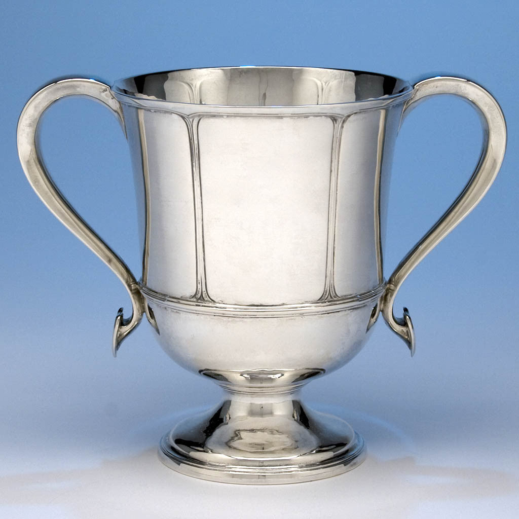 Arthur Stone Sterling Silver Trophy Cup, Gardner, MA c. 1920