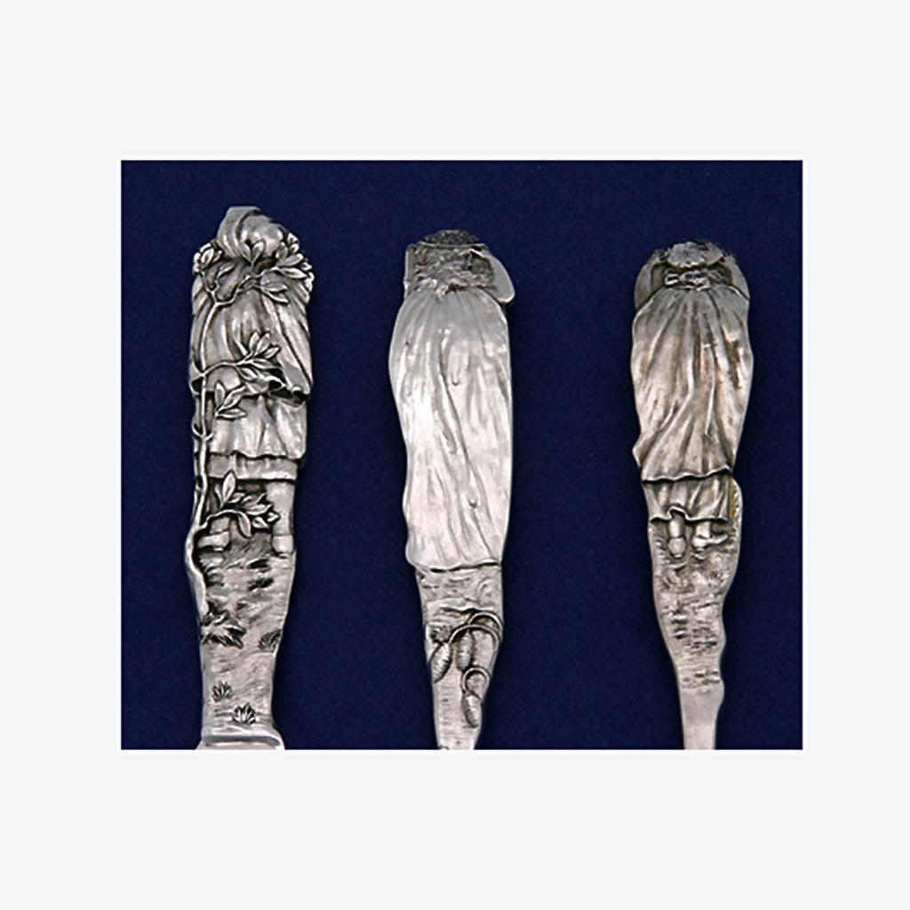 Back of Tiffany &amp; Co Sterling Silver Youth Set, NYC, c. 1905