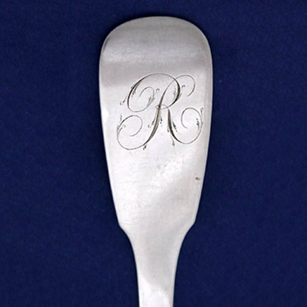 Initial of Fletcher &amp; Gardiner Antique Coin Silver Flatware Service, Philadelphia, PA, 1820-25 