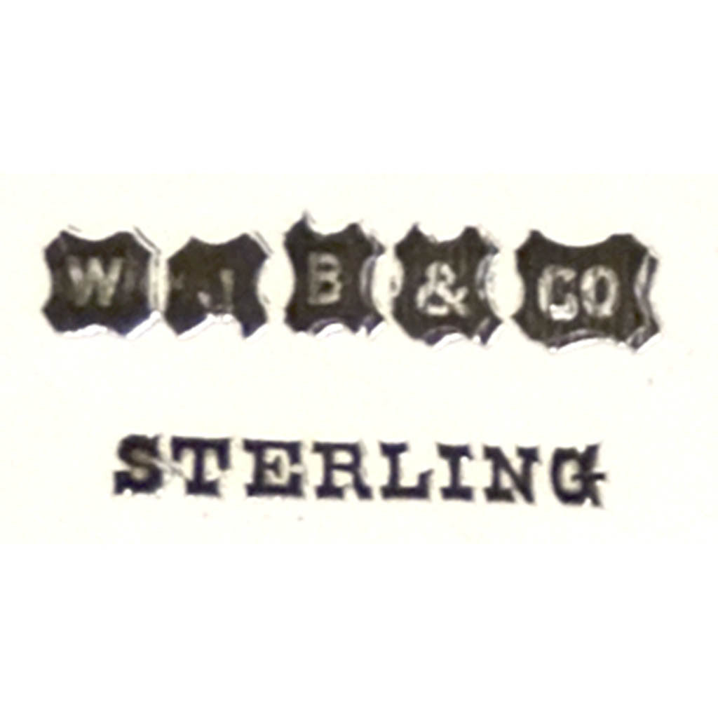 Marks on W. J. Braitsch &amp; Co. &#39;Martelé&#39; Art Nouveau Sterling Silver Water Pitcher, c. 1910