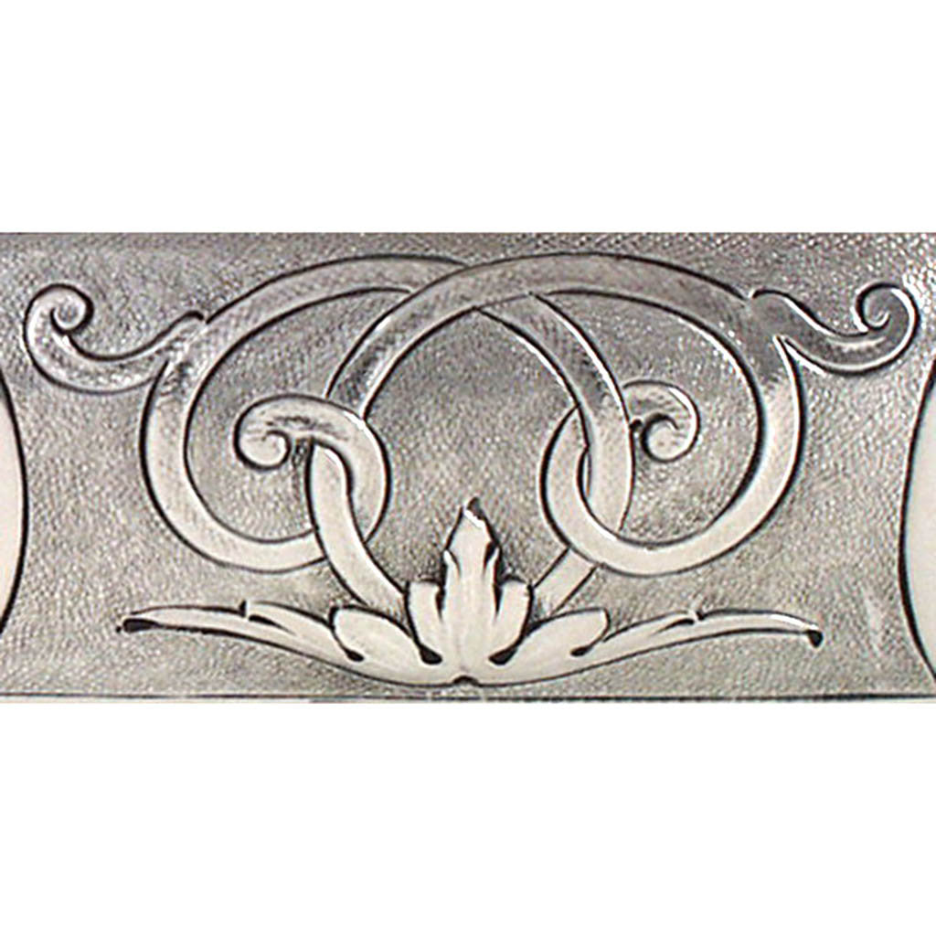 Detail of George Sharp for Bailey &amp; Co. - The Samuel M. Felton &#39;Medallion&#39; Sterling Entree Server, c. 1865