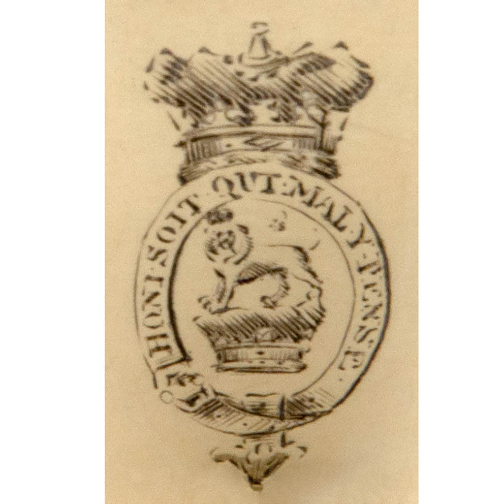 Arms to Rebecca Emes and Edward Barnard Royal Silver: George III English Silver Gilt Egg Frame, London, 1809/10, bearing the Royal Badge for HRH Prince Adolphus, 1st Duke of Cambridge, KG, son of King George III