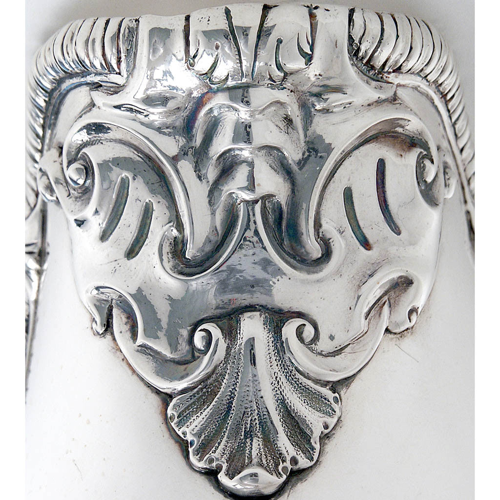 Spout of Robert Calderwood Irish Georgian Silver Sauce Boat, Dublin, c. 1751-66