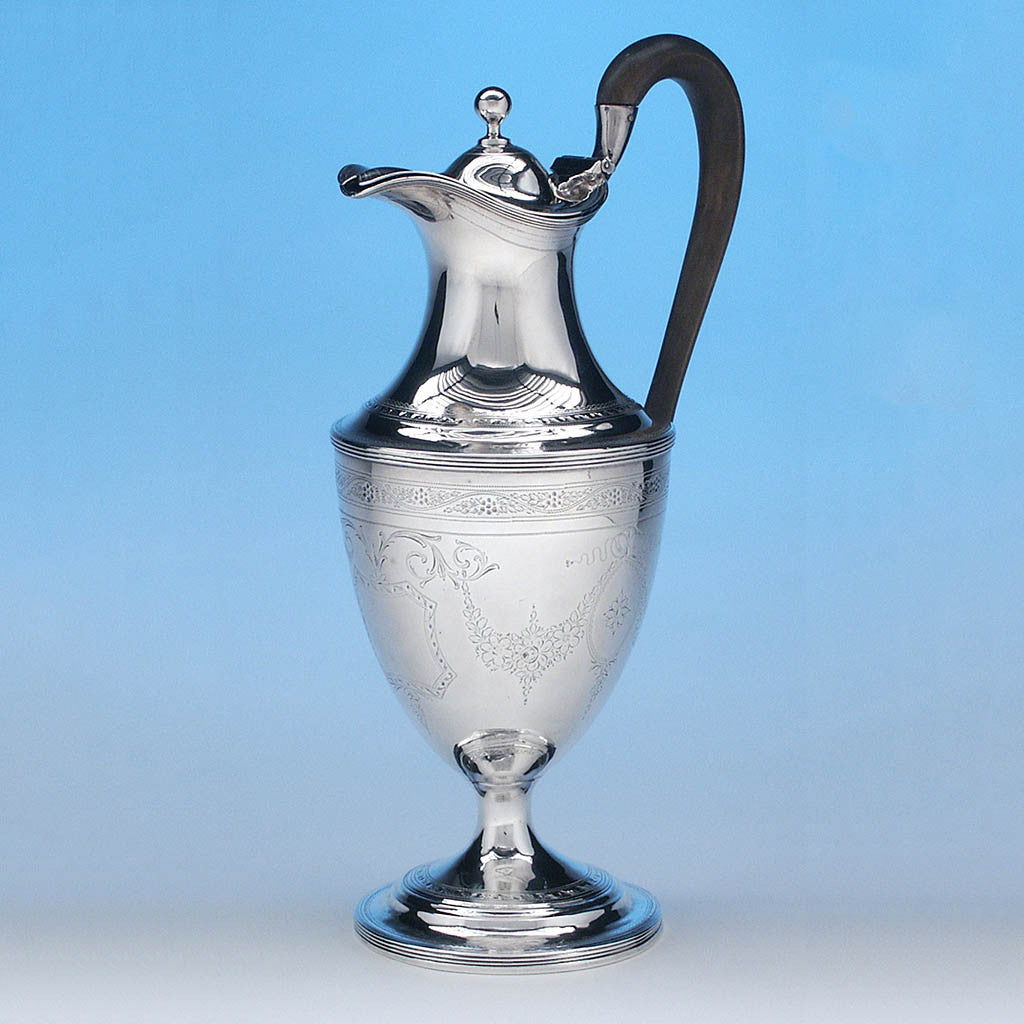 Peter &amp; Ann Bateman English Sterling Jug, London, c.1796/97