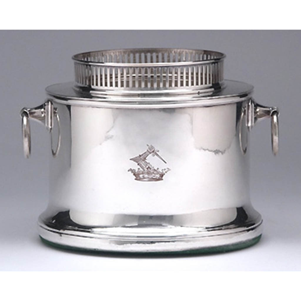 Detail of Antique Sheffield Plate Wine Coolers, Set of 4, c. 1780-1800