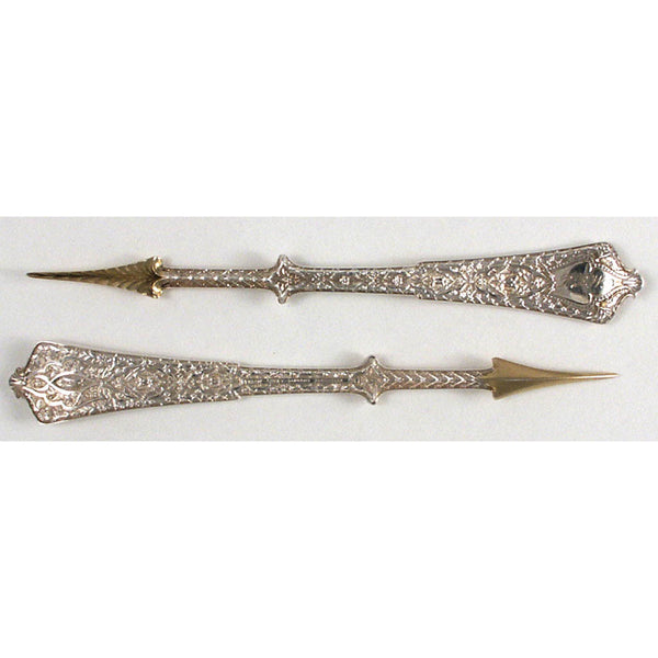 Tiffany & Co. 'Persian' Pattern Antique Sterling Silver Nut Picks