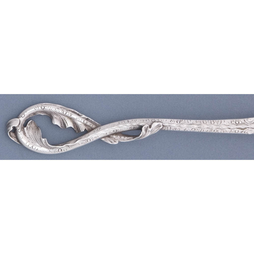 Handle to Emile Hoye (designer) for Magnus Aase Norwegian Silver Figural Sea Creature Fish Servers, Bergen, Norway, c. 1910