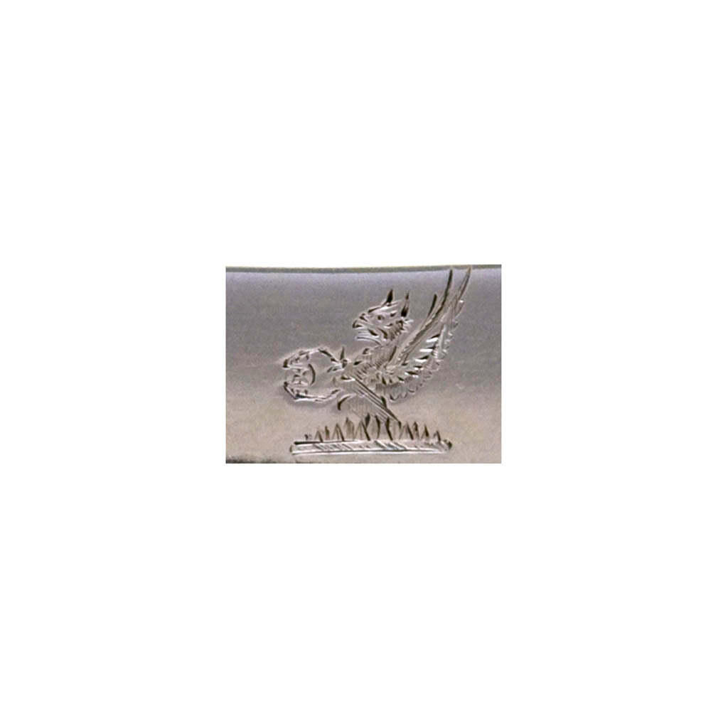 Creat on the Paul Storr English Regency Sterling Silver Mazarin, London, 1817/18