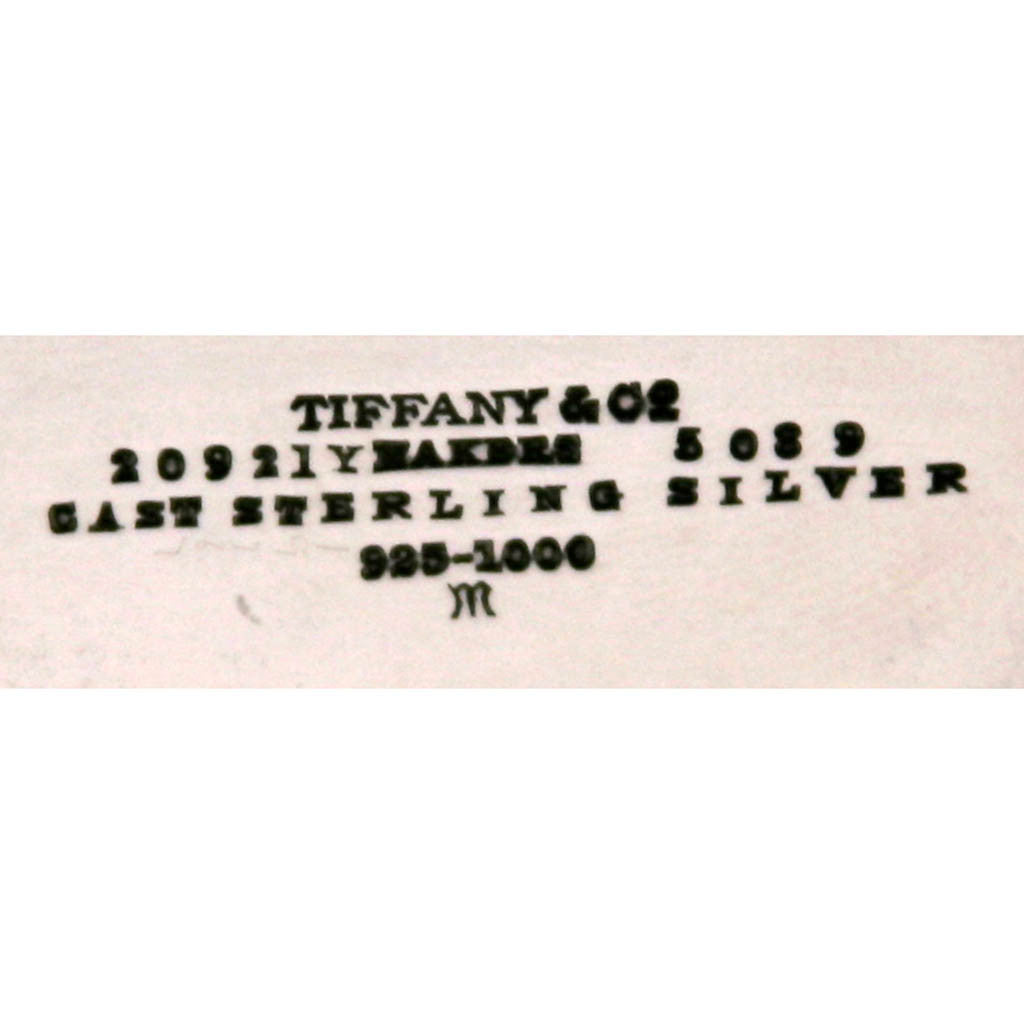 Marks on Tiffany &amp; Co. Cast Sterling Silver Card Holder, New York City, c. 1920&#39;s