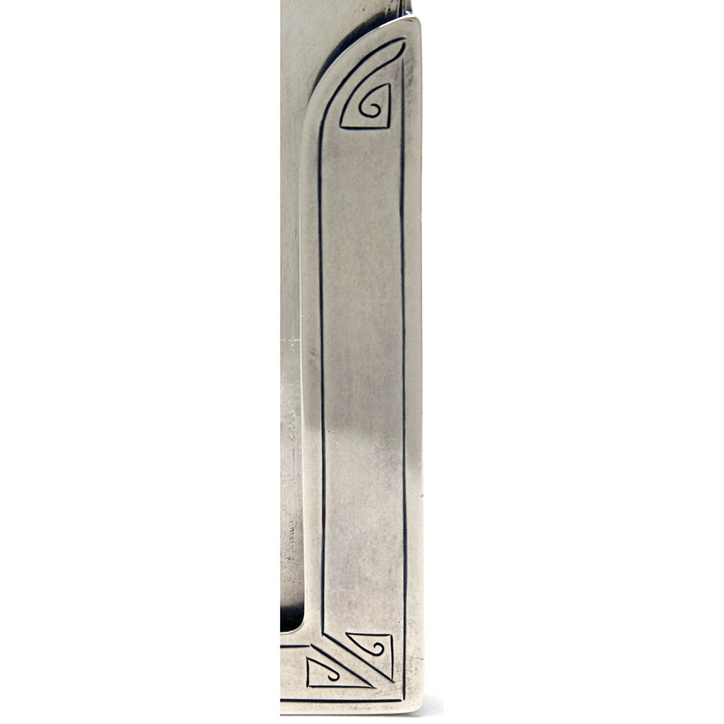 Chasing on Arthur Stone Sterling Silver Perpetual Calendar, Gardner, MA, 1914-16