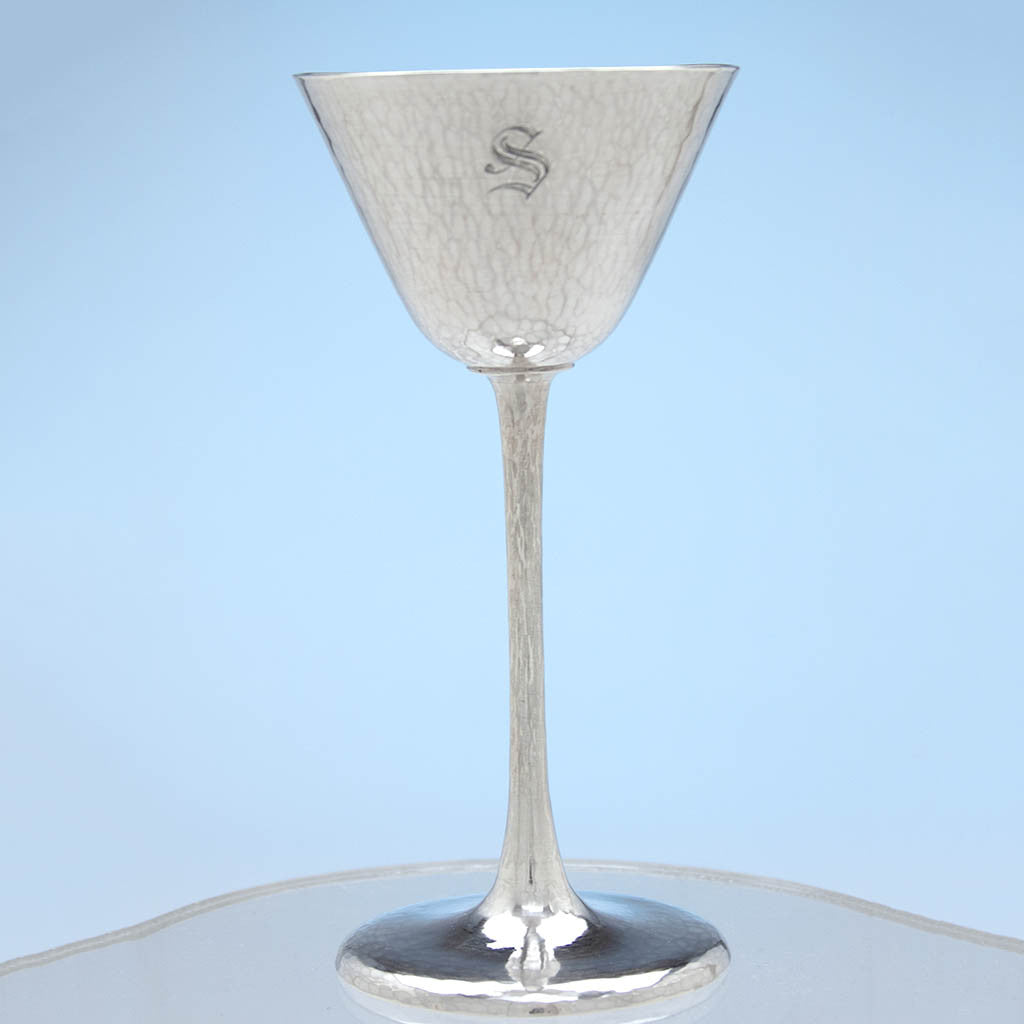 Kalo Arts &amp; Crafts Sterling Silver Cocktail Service, Chicago, IL, c. 1917-50