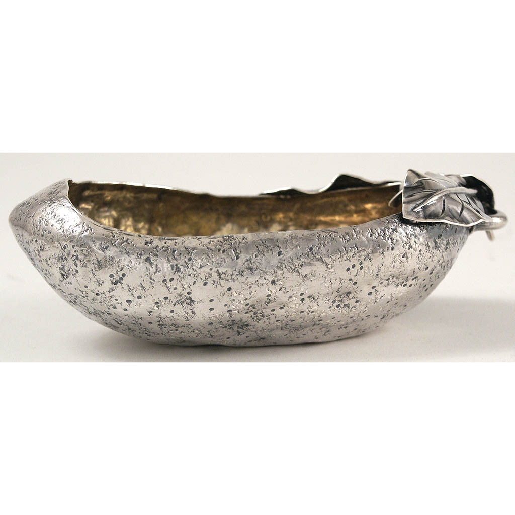 Side of Gorham Antique Sterling Silver Olive Dish, Providence, RI, 1892