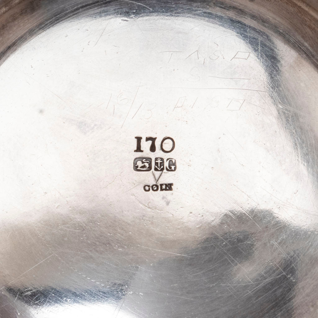 Gorham Antique Coin Silver Presentation Coffee Service of Civil War Interest, Providence, RI, 1863