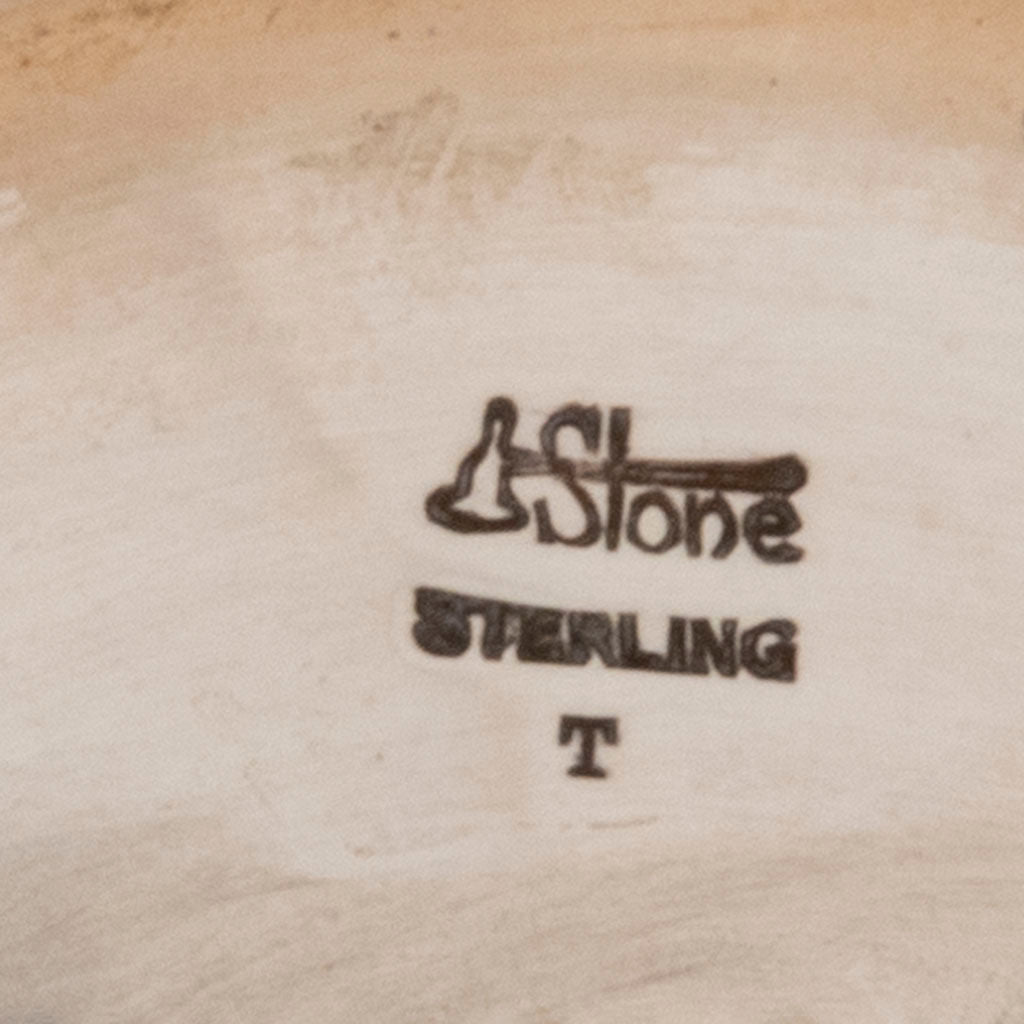 Marks on Arthur Stone Arts &amp; Crafts Sterling Silver &#39;Fluted&#39; Water Pitcher, Gardner, MA, 1908-37