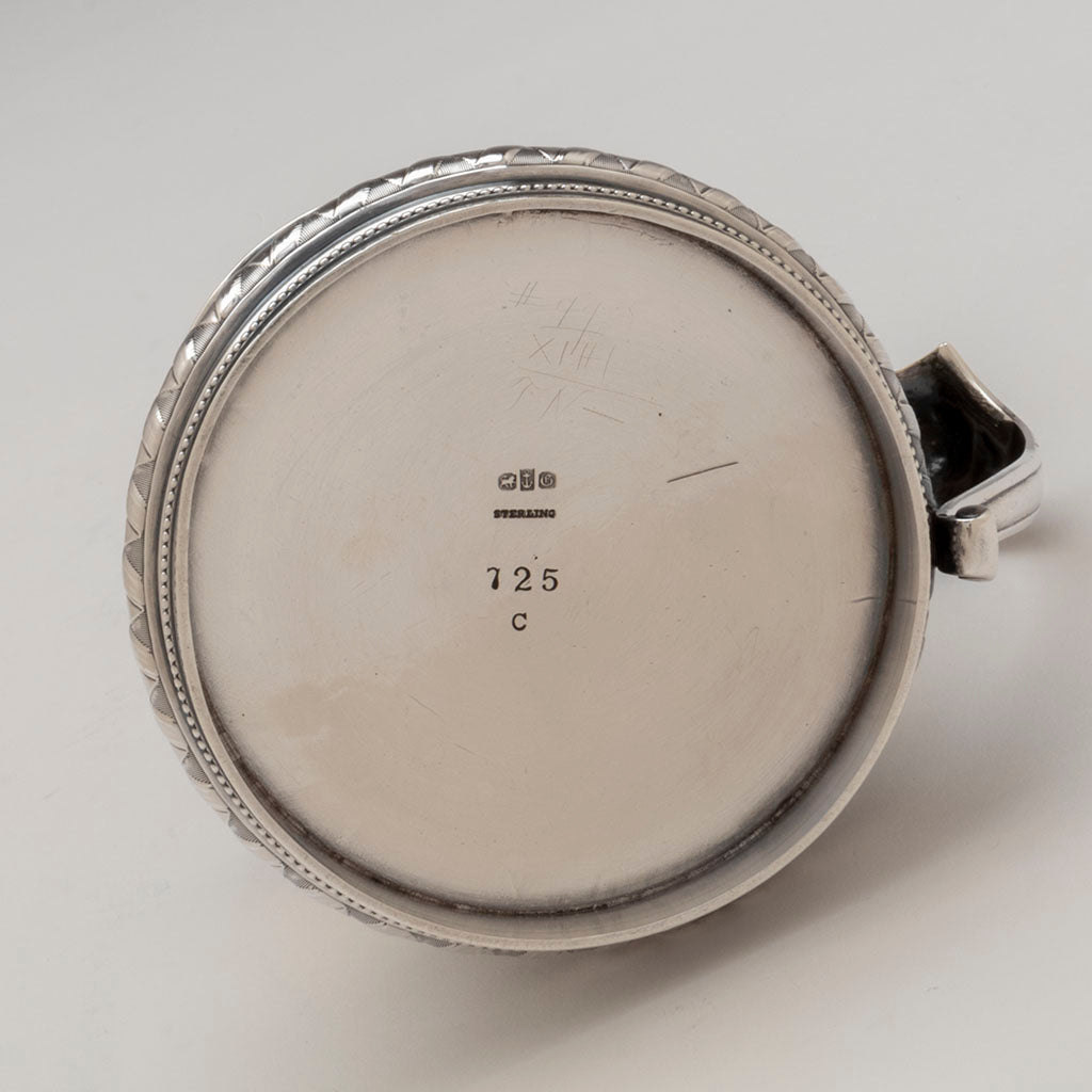 Marks on the Gorham Antique Sterling Silver and Enamel Cup, Providence, RI, 1870