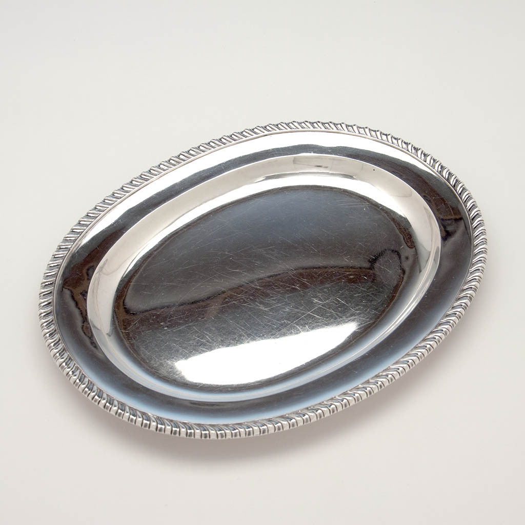 Fletcher &amp; Gardiner American Silver Presentation Game Platter from the Rodgers Service, Philadelphia, 1817