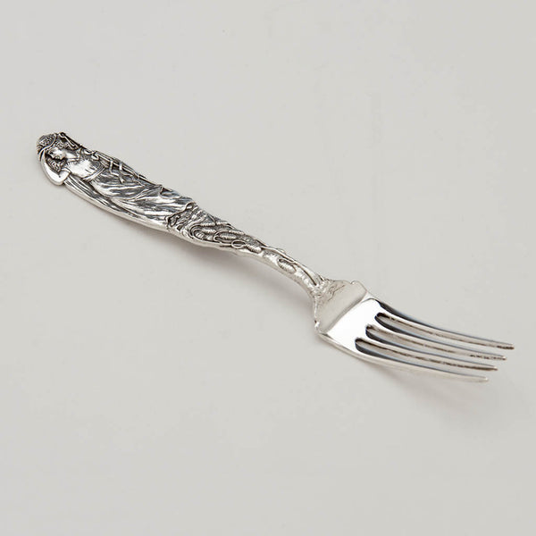 Tiffany & Co Antique Sterling Silver Little Bo Peep Youth Fork