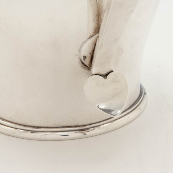 Lewis E. Jenks Antique Sterling Silver Pitcher, Boston, c. 1875