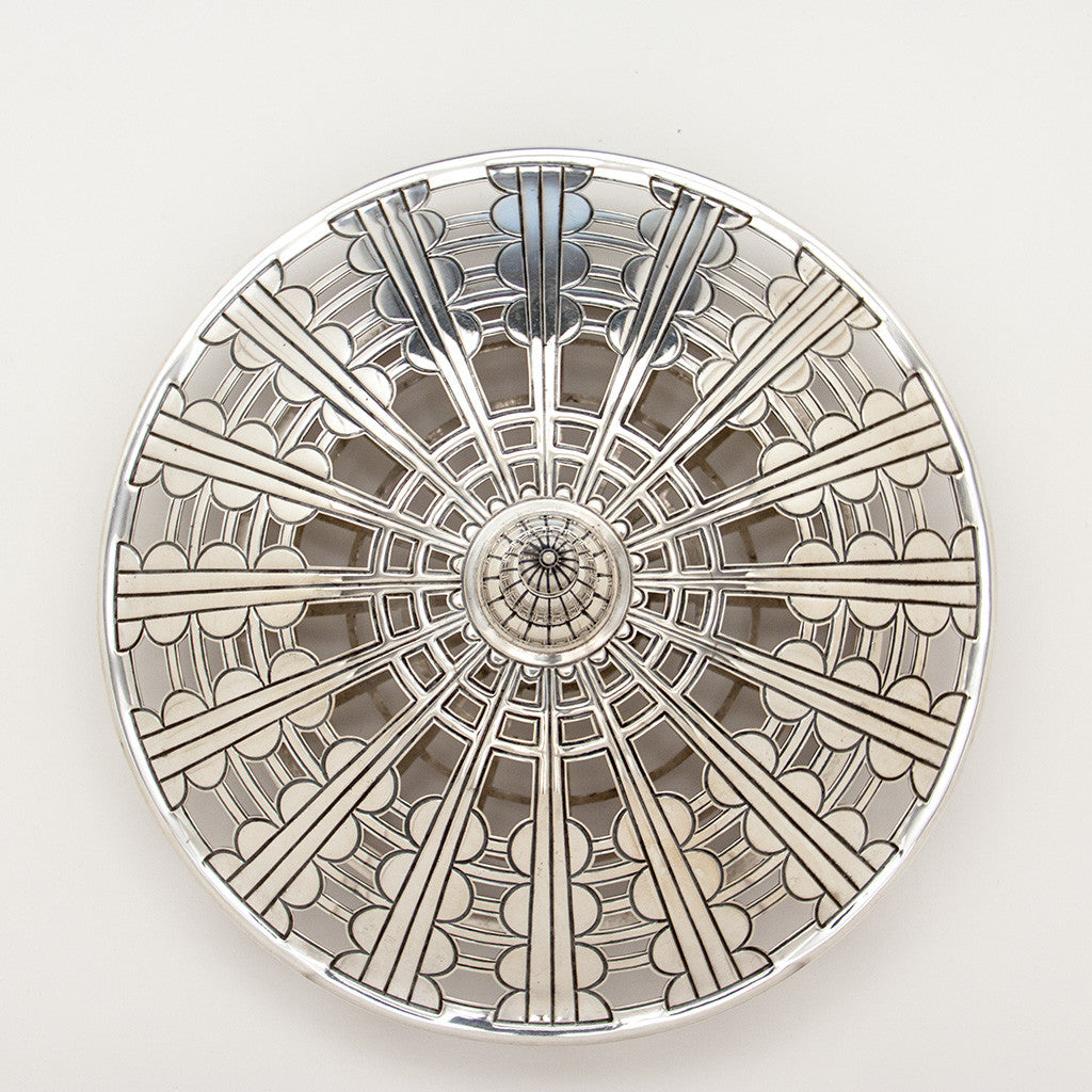 Cover to Erik Magnussen for Gorham Art Deco Large Covered Centerpiece, Providence, RI, 1925 