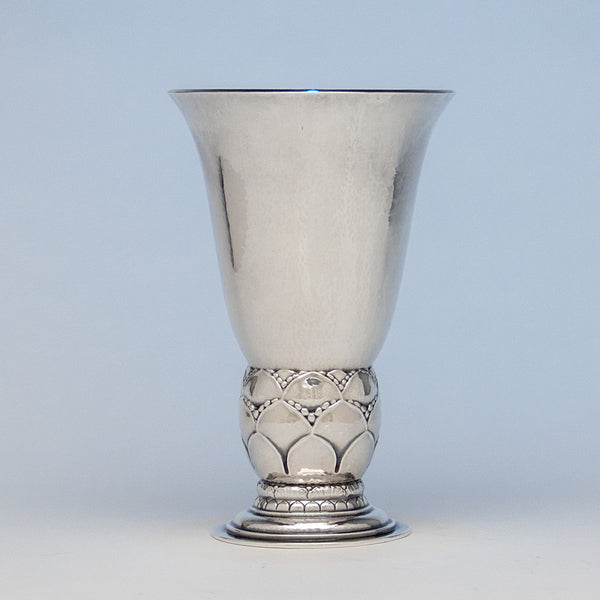 Georg Jensen Antique Sterling Silver #68 Vase, Copenhagen, Denmark