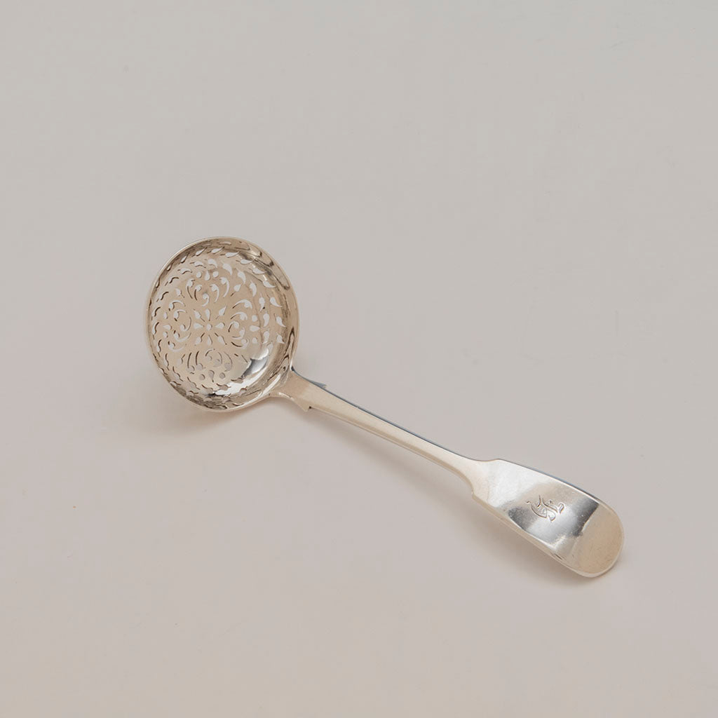 William Eaton Antique Sterling Sugar Sifter, London, 1843/44
