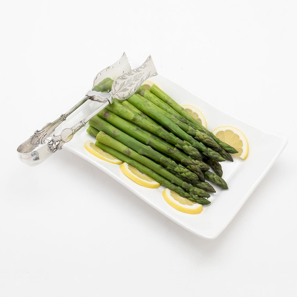 John Wendt &quot;Ram&#39;s Head&quot; Antique Sterling Silver Asparagus Tongs, New York City, c. 1870&#39;s