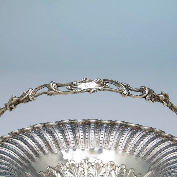Bead Silver Plate Pie Server with Serrated Stainless Blade