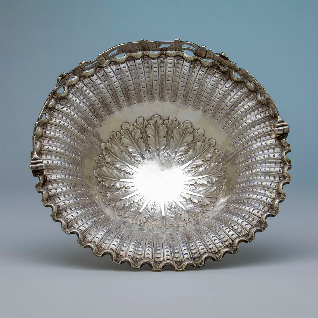 Bead Silver Plate Pie Server with Serrated Stainless Blade