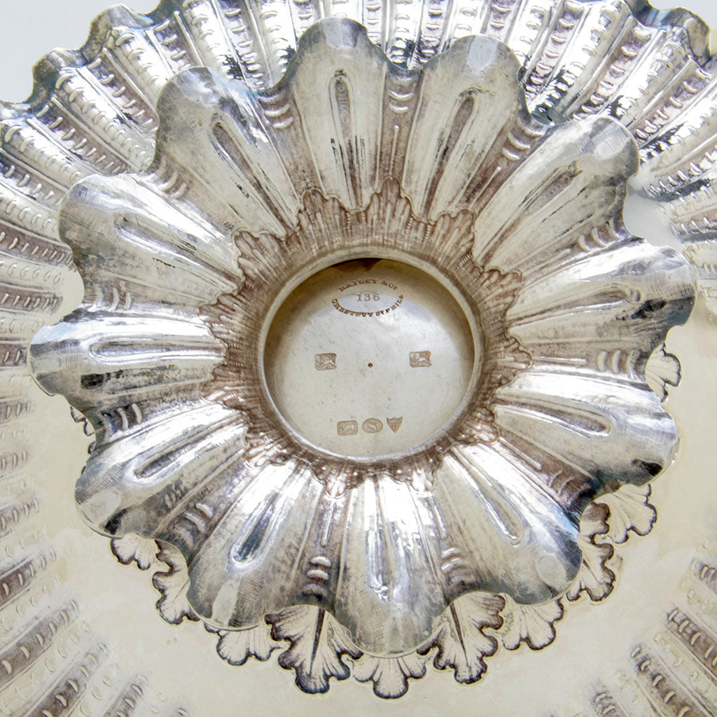 Bailey & Co/ George Sharp Antique Sterling Silver Basket
