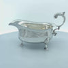 Video of Gebelein Arts & Crafts Sterling Silver Large Gravy Boat, Boston, MA, c. 1920