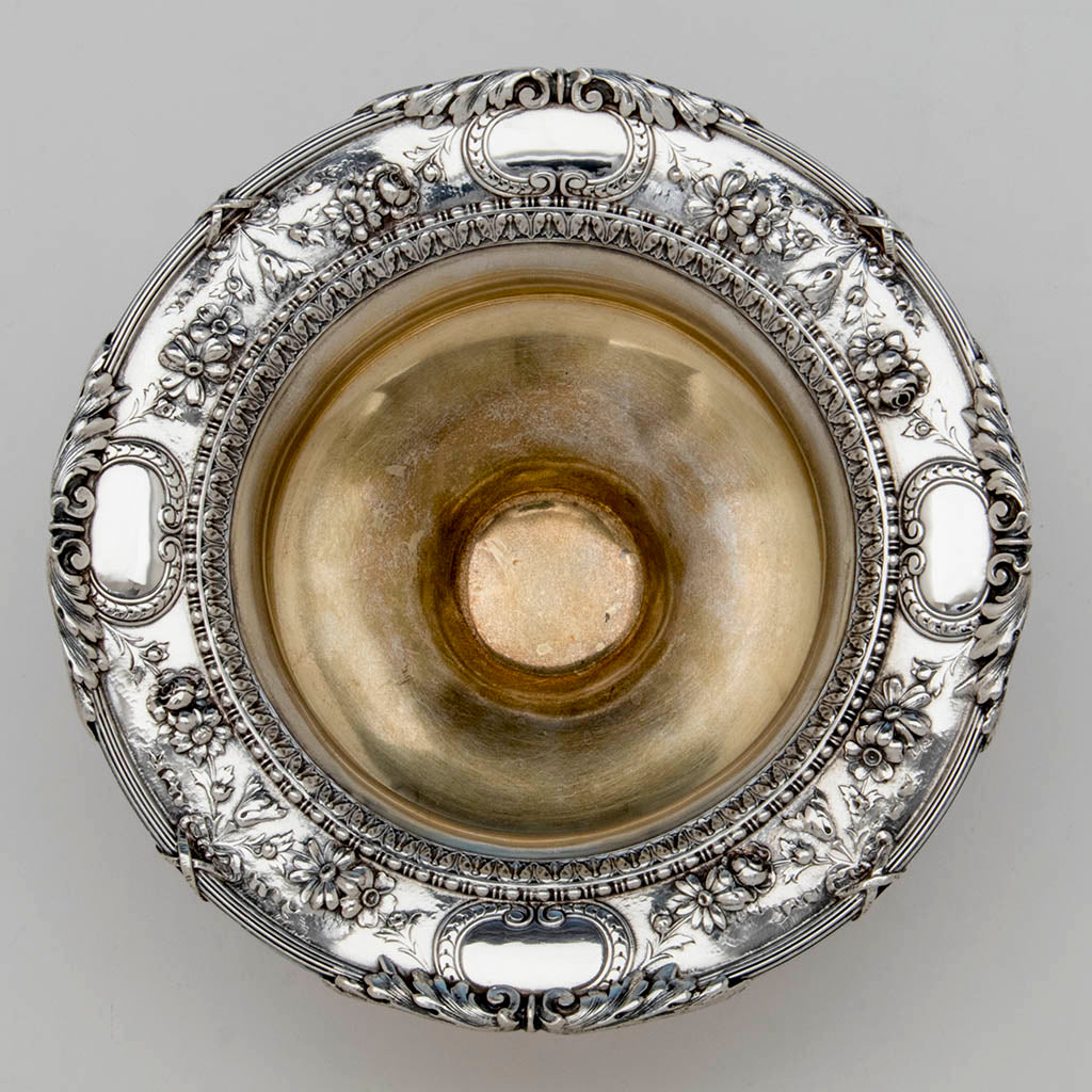 Dish to Gorham Rare &#39;Sample&#39; Massive Antique Sterling Silver &#39;Louis XVI&#39; Centerpiece, Providence, RI, c. 1910