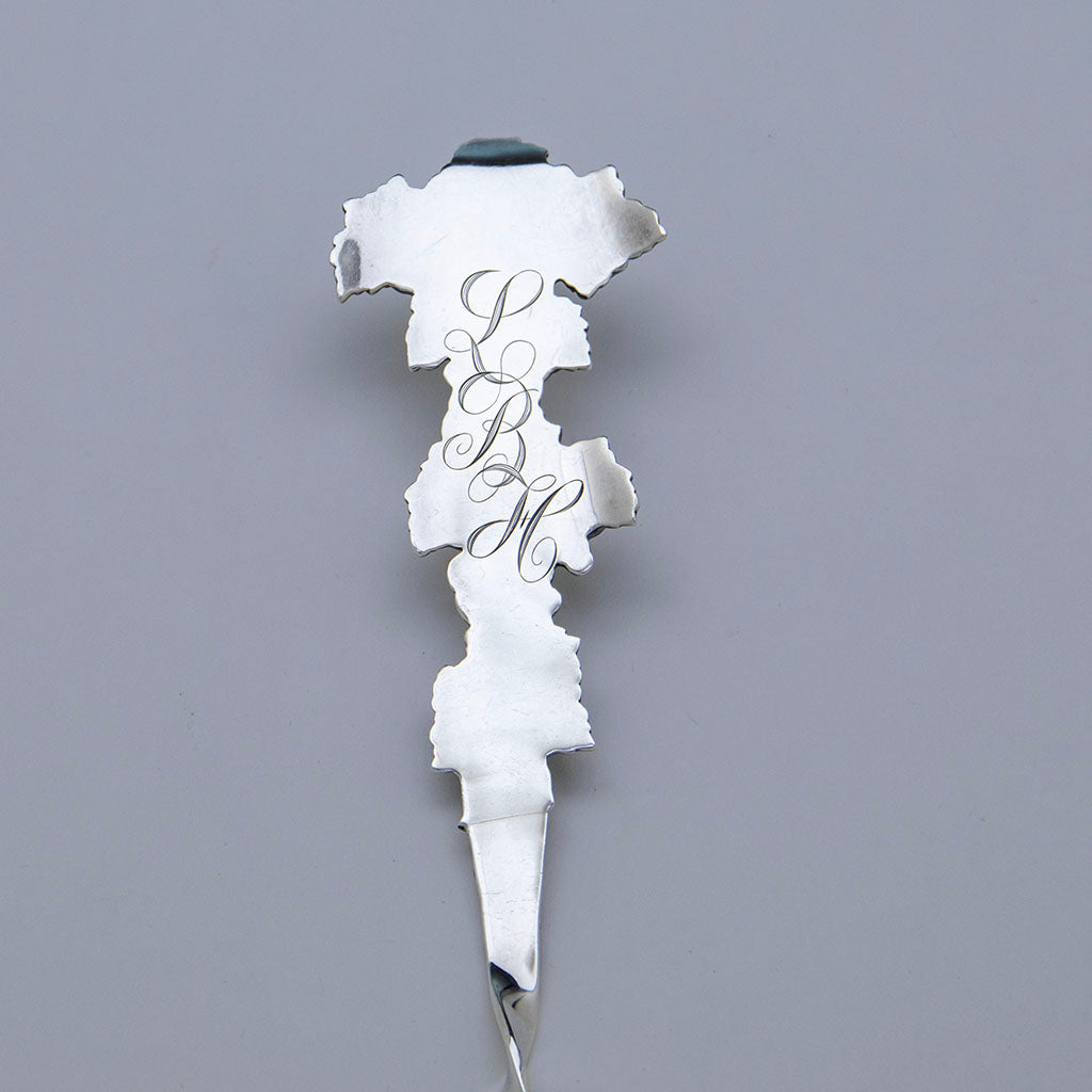 J.F. Fradley &amp; Co Antique Sterling Silver Claret Spoon, NYC, NY, c. 1890s