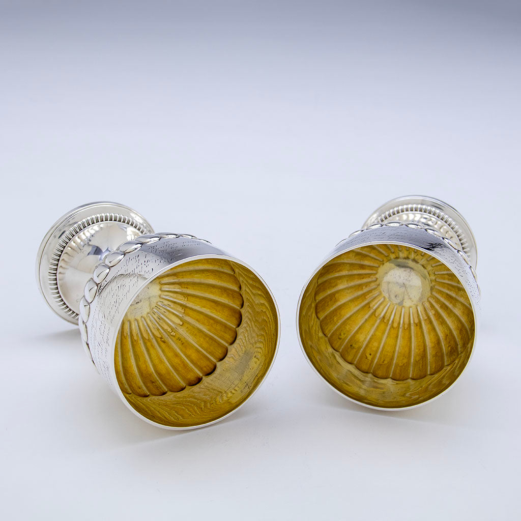 Interior of Pair of Burwash &amp; Sibley English Sterling Agricultural Ploughing Trophies, London, 1807/08