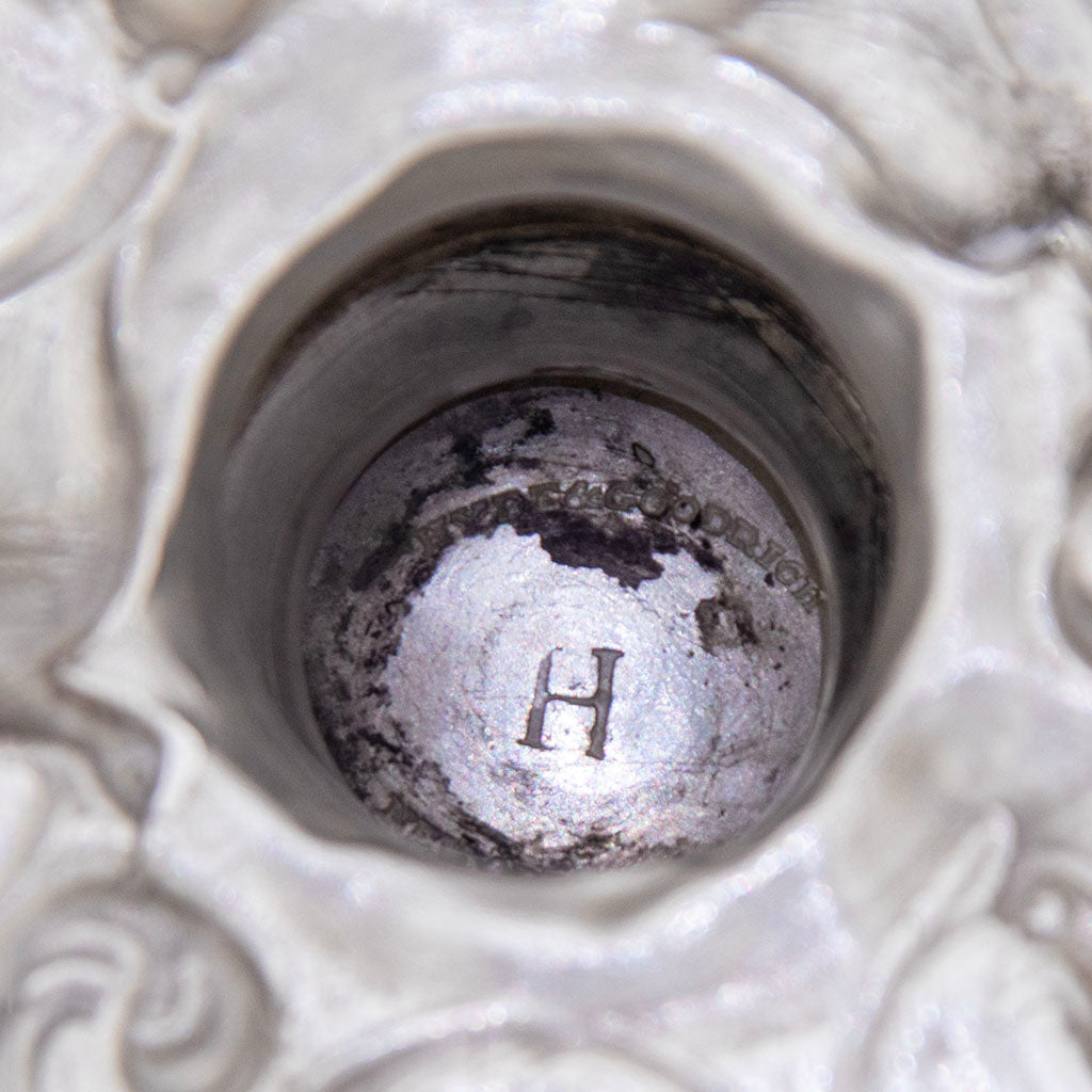 Marks on Adolphe Himmel Coin Silver &#39;Hook &amp; Ladder Co 1&#39; Presentation Trophy Goblet, New Orleans, LA, 1857