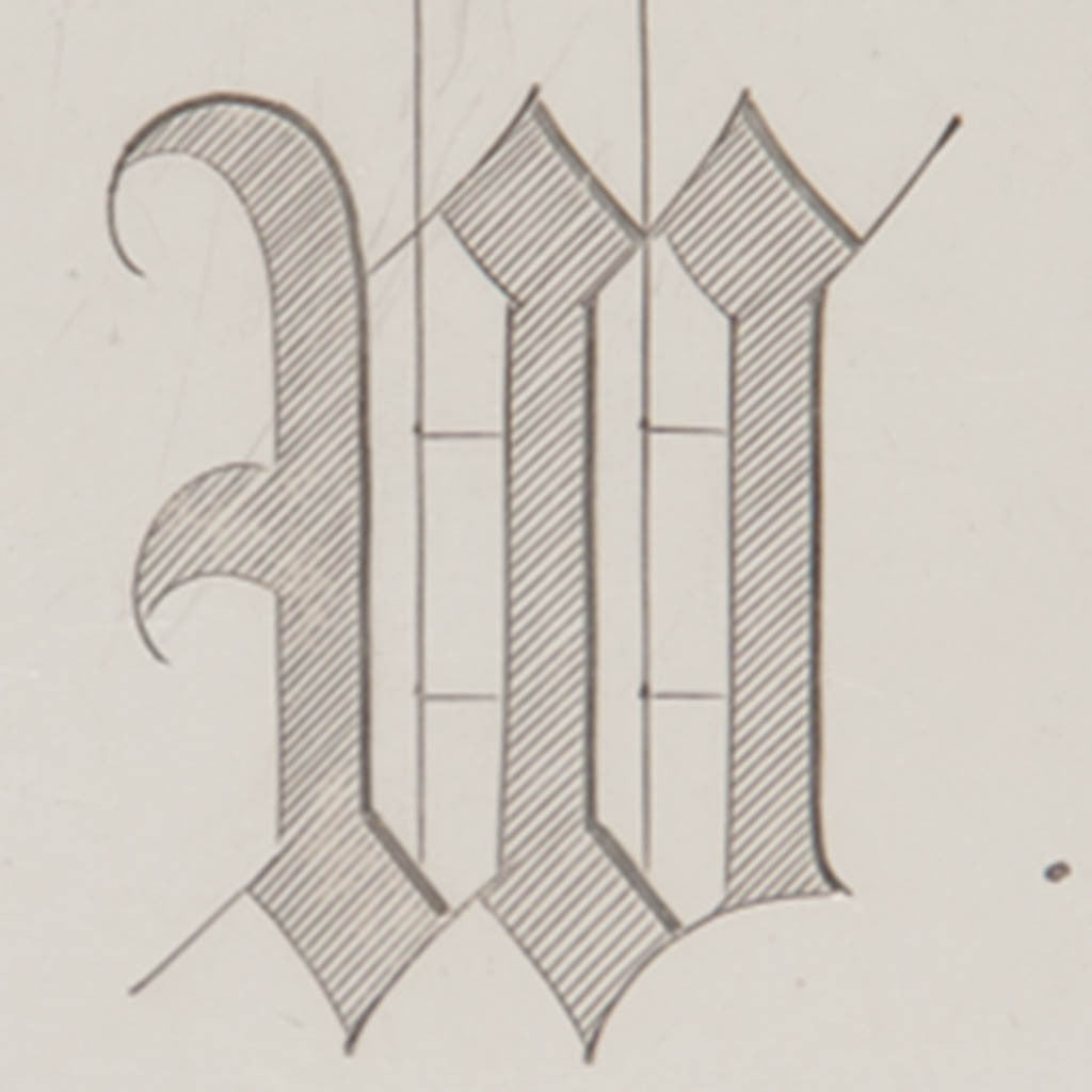 Monogram on Mary Catherine Knight (attributed) and Karl Leinonen at the Handicraft Shop Hand Wrought Arts &amp; Crafts Sterling Silver Serving Plate, Boston or Wellesley Hills, 1907