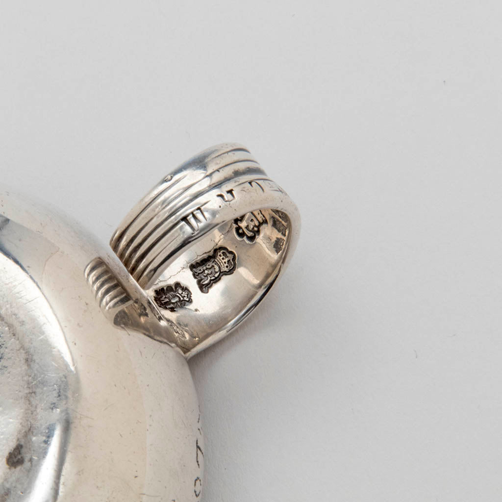 Marks on Martin Lumière French Silver Wine Taster, Orleans, 1764-66