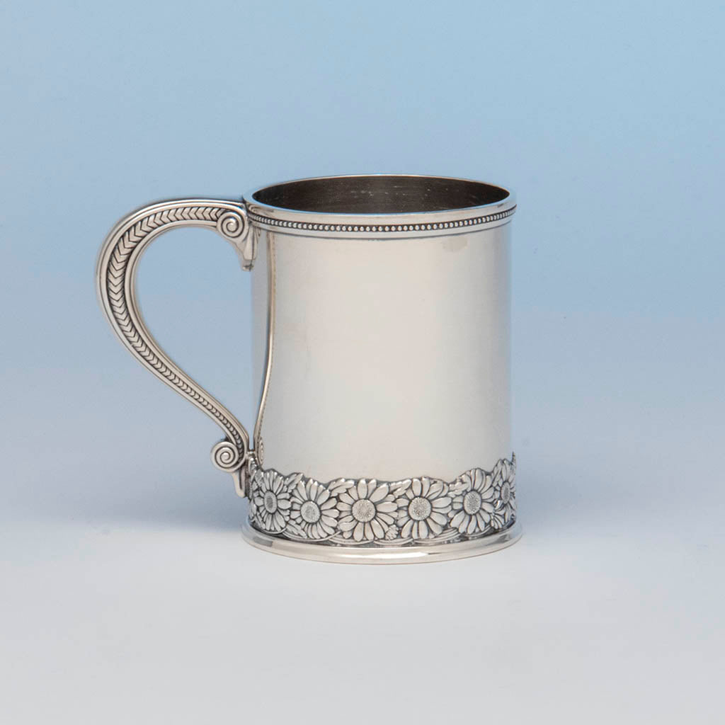 Tiffany & Co Antique Sterling Silver Child's Cup, NYC, c. 1875