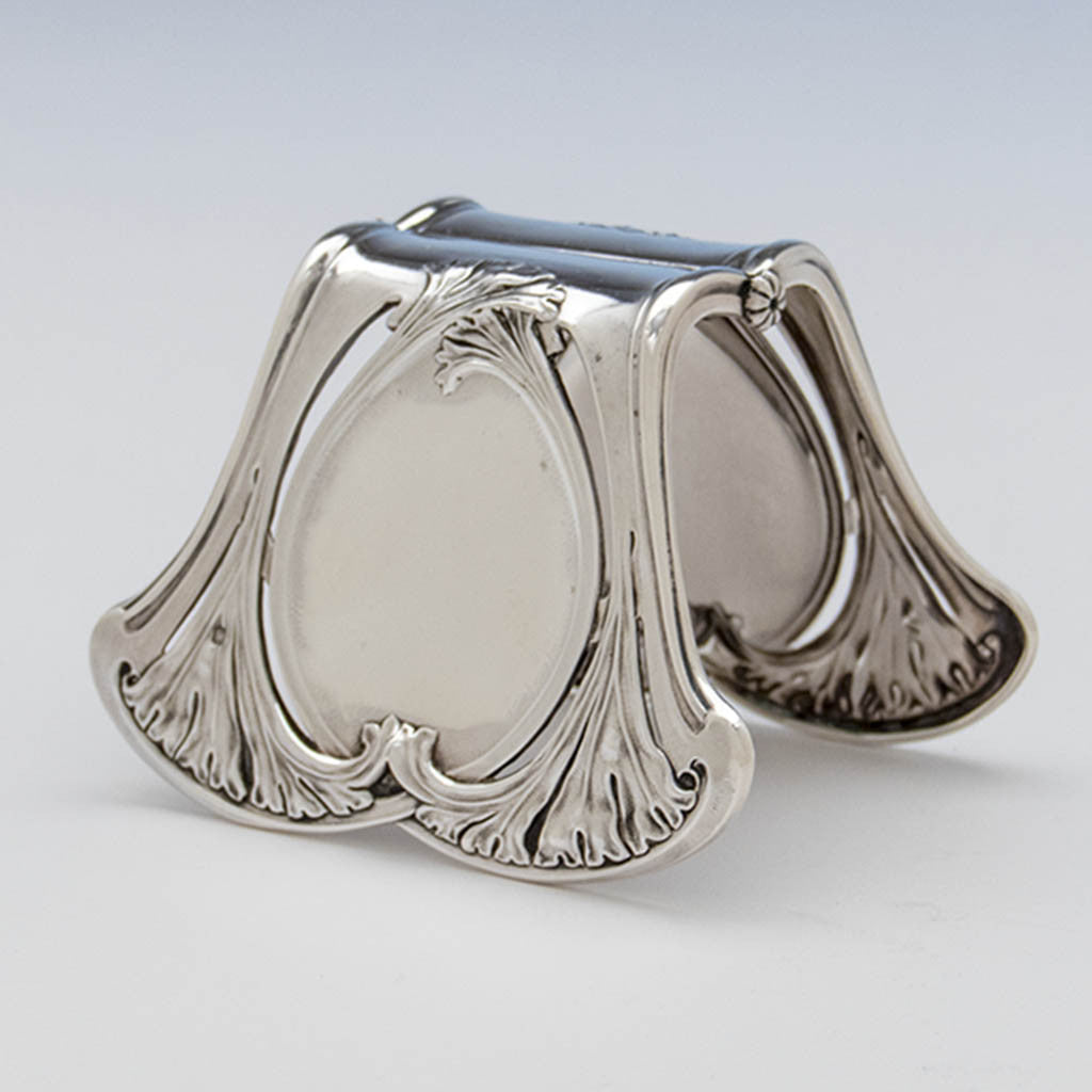 Alphonse Debain French Silver(.950) Asparagus Server, Paris, c. 1900