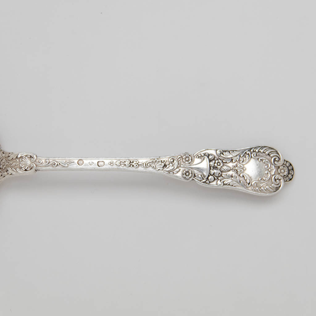 Handle to French Antique Silver 1st Standard (.950) Sugar Sifter, Paris, 1819-38