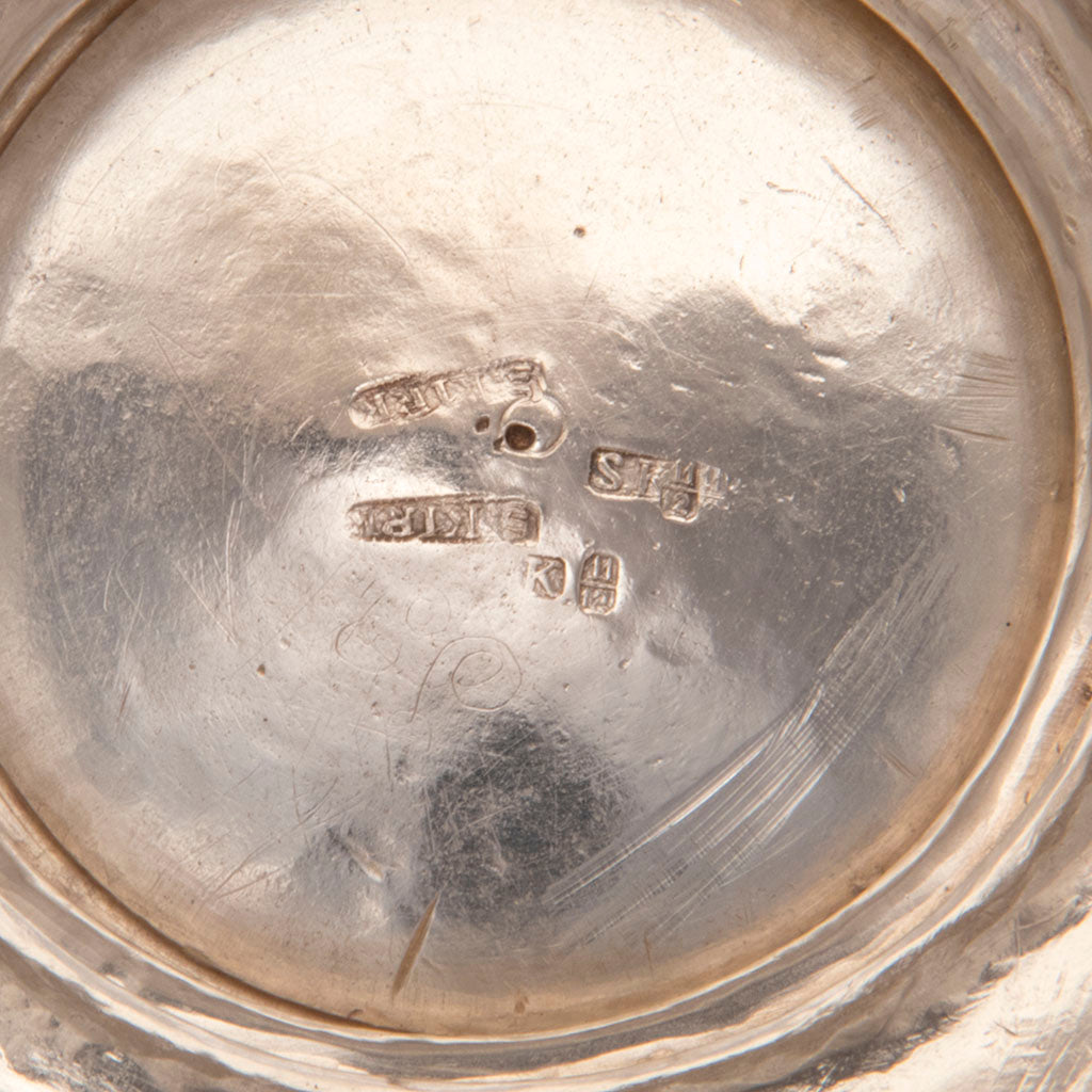 More assay marks on Kirk, Samuel Antique sterling Silver Coffee Service, Baltimore, MD, c. 1823