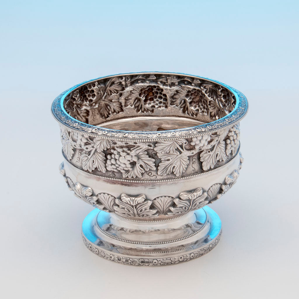 Slop bowl to Kirk, Samuel Antique sterling Silver Coffee Service, Baltimore, MD, c. 1823