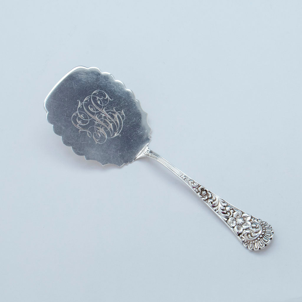 Hamilton & Diesinger Antique Sterling Flat Server, Philadelphia, PA, c. 1890