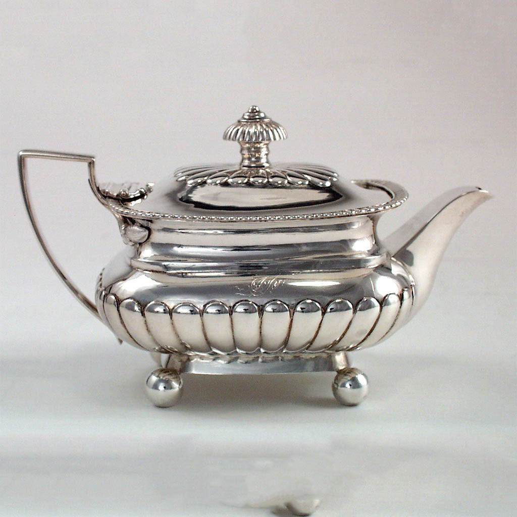 Cumshing Rare and Early China Trade Silver Creamer, circa 1810 - 20